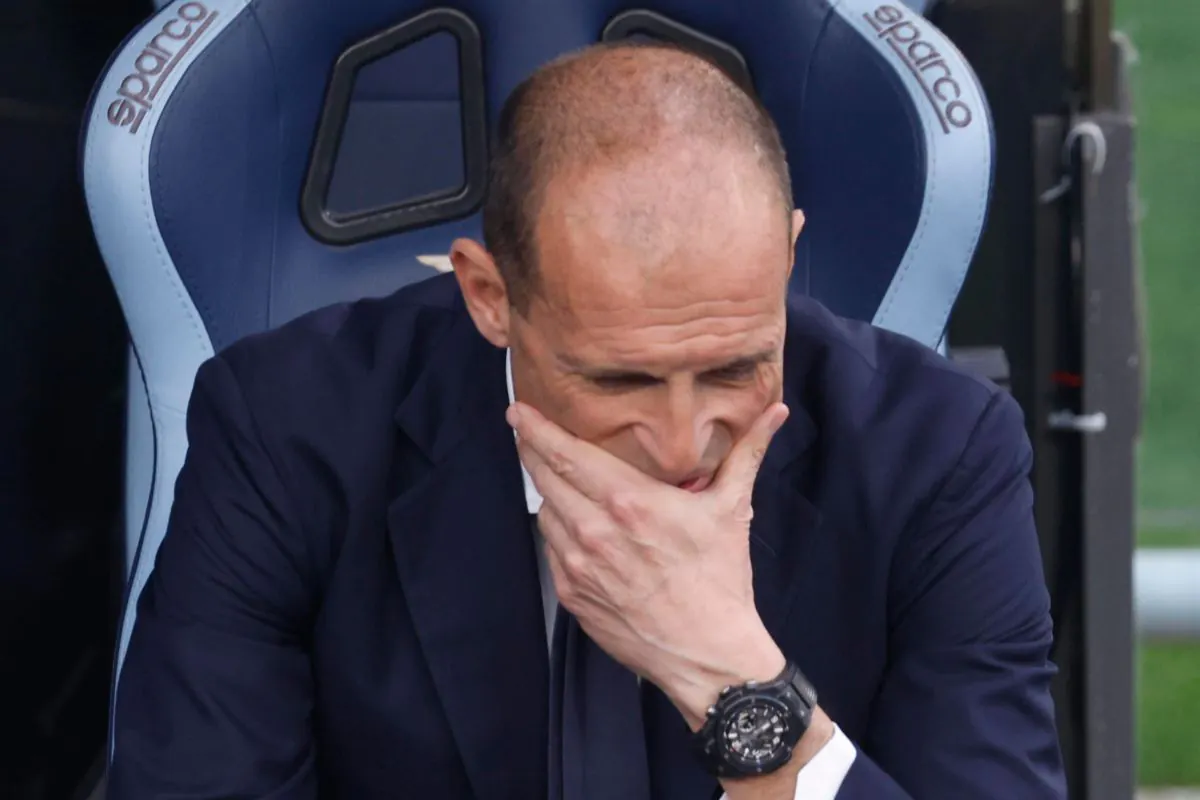 L'allenatore del Milan, Massimiliano Allegri.