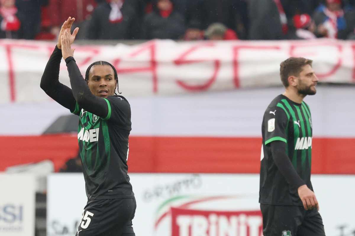 Armand Lauriente insieme a Domenico Berardi