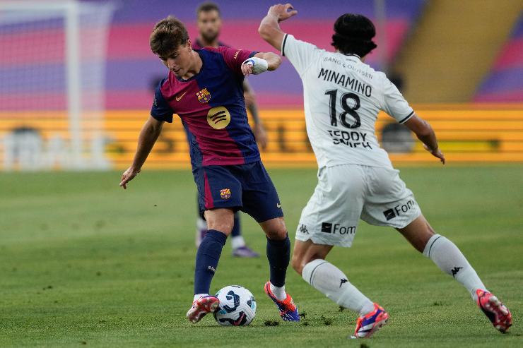 Marc Bernal in campo