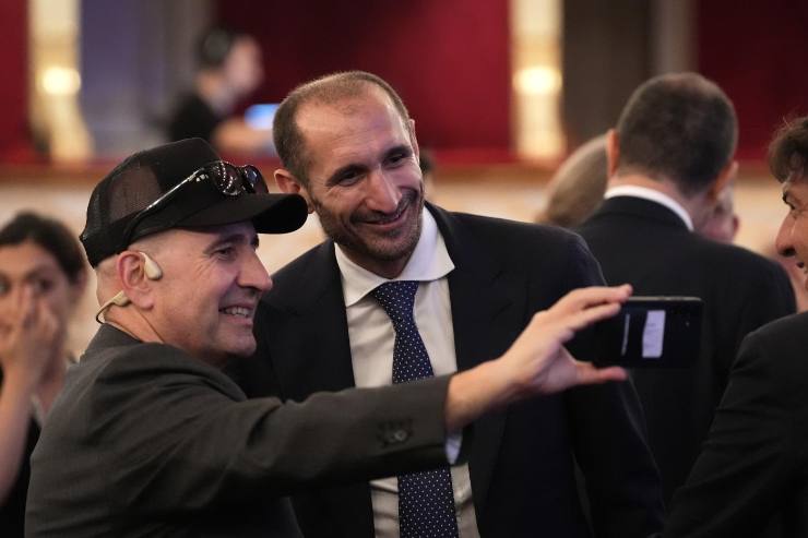 Chiellini sorridente