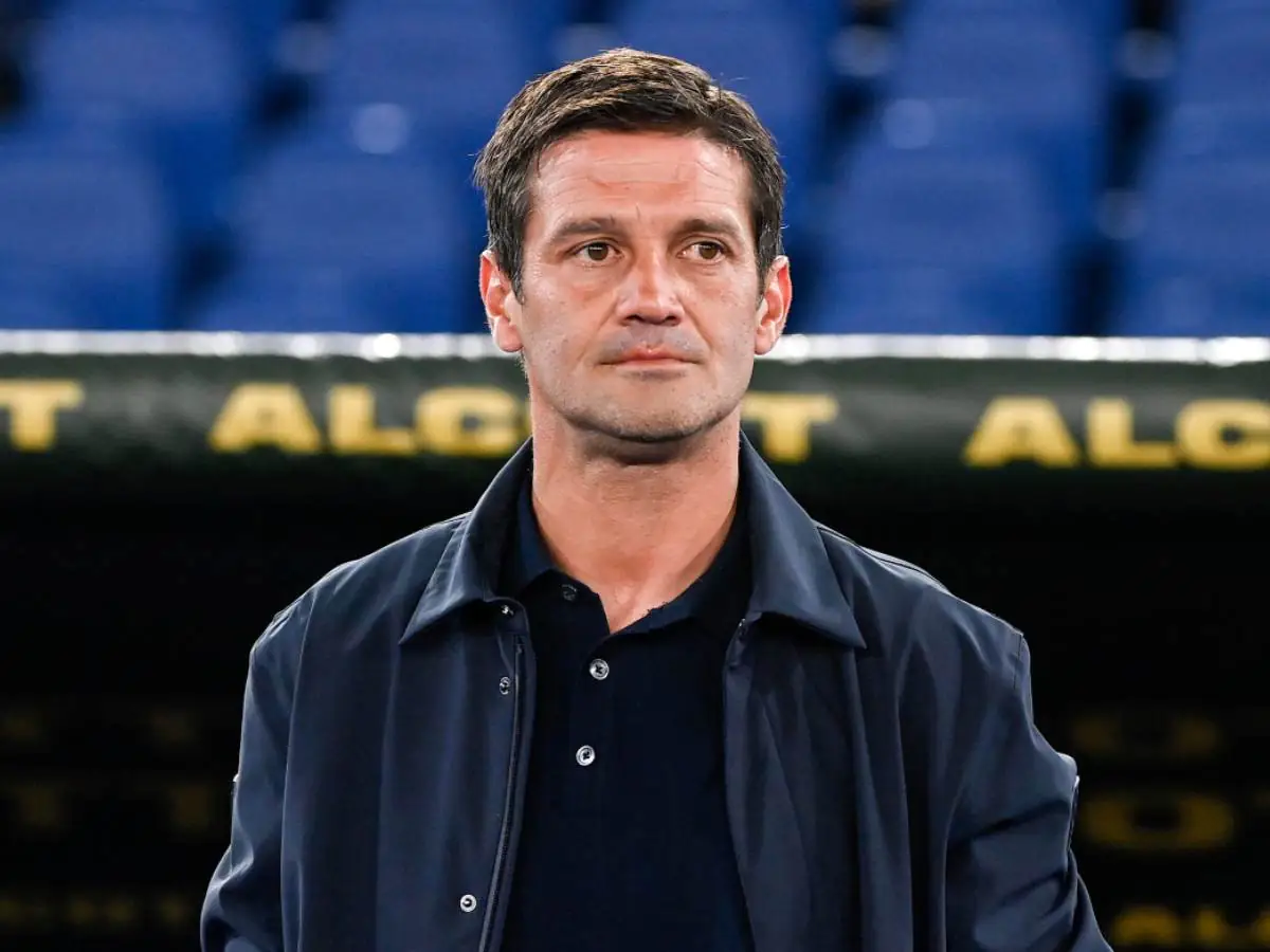 L'allenatore dell'Inter, Cristian Chivu.