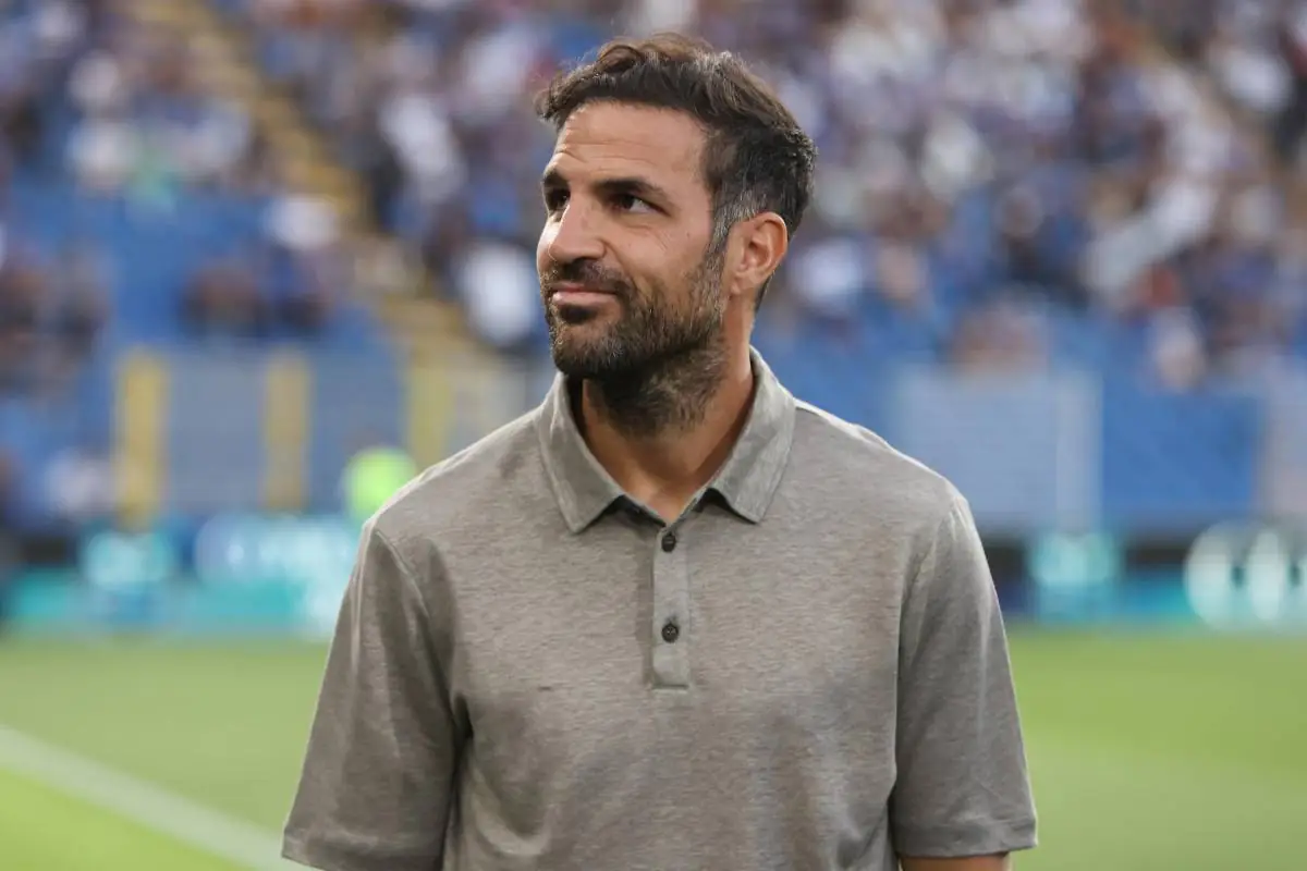 Fabregas in campo
