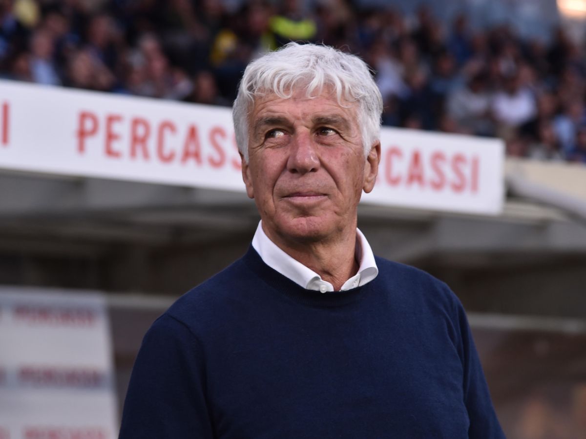 L'allenatore della Roma, Gian Piero Gasperini.