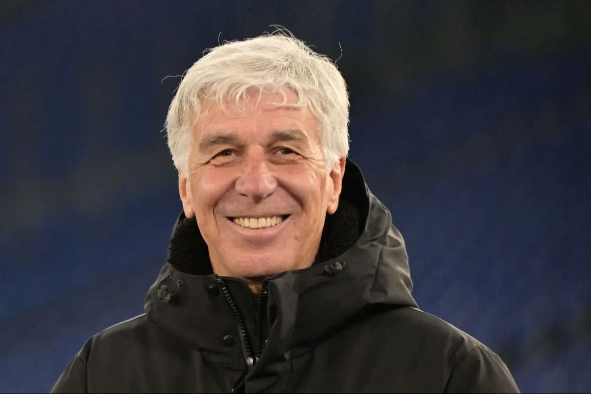 Gasperini sorride