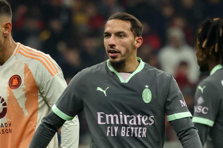 Ismael Bennacer con la maglia del Milan