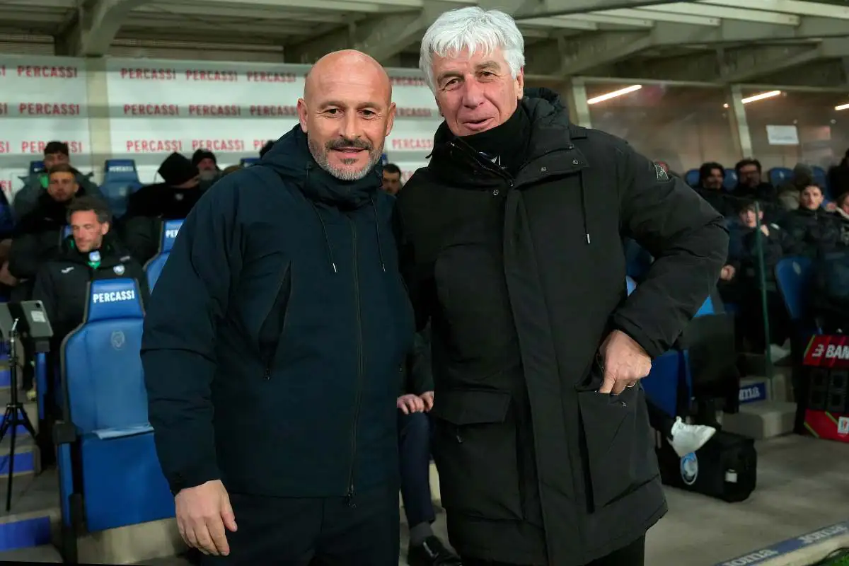 Italiano e Gasperini in panchina