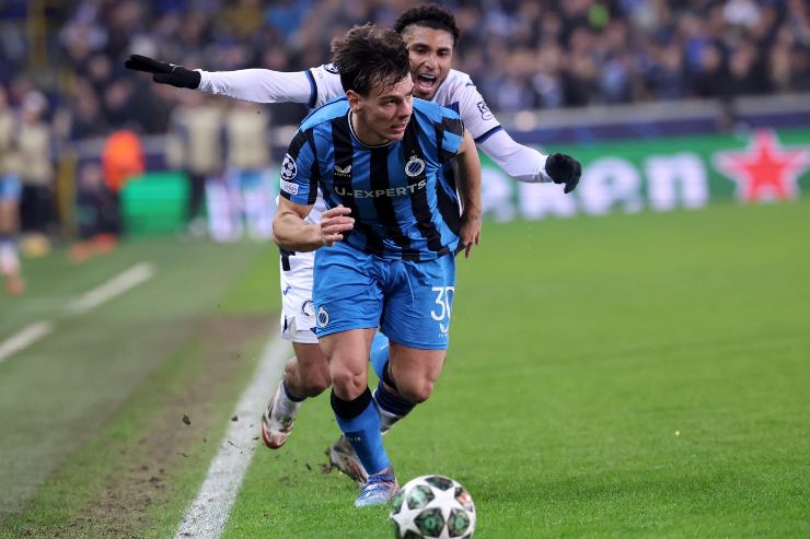 Ardon Jashari contro l'Atalanta