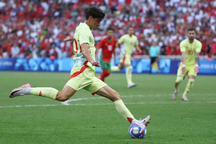 Juanlu Sanchez con la Spagna U21