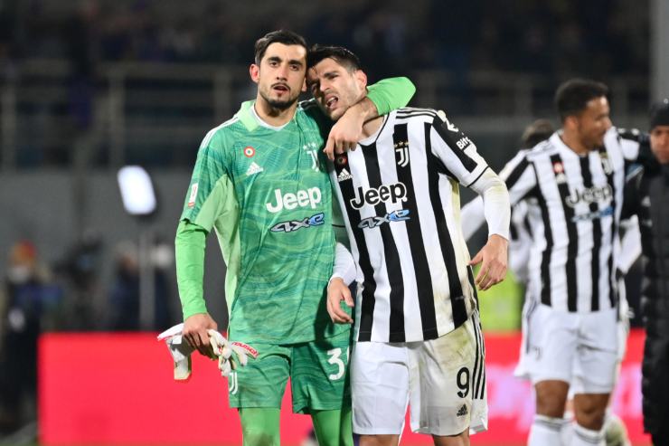 Perin abbraccia Morata