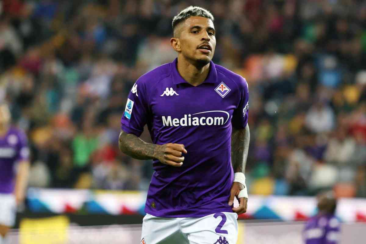Dodò in campo con la Fiorentina