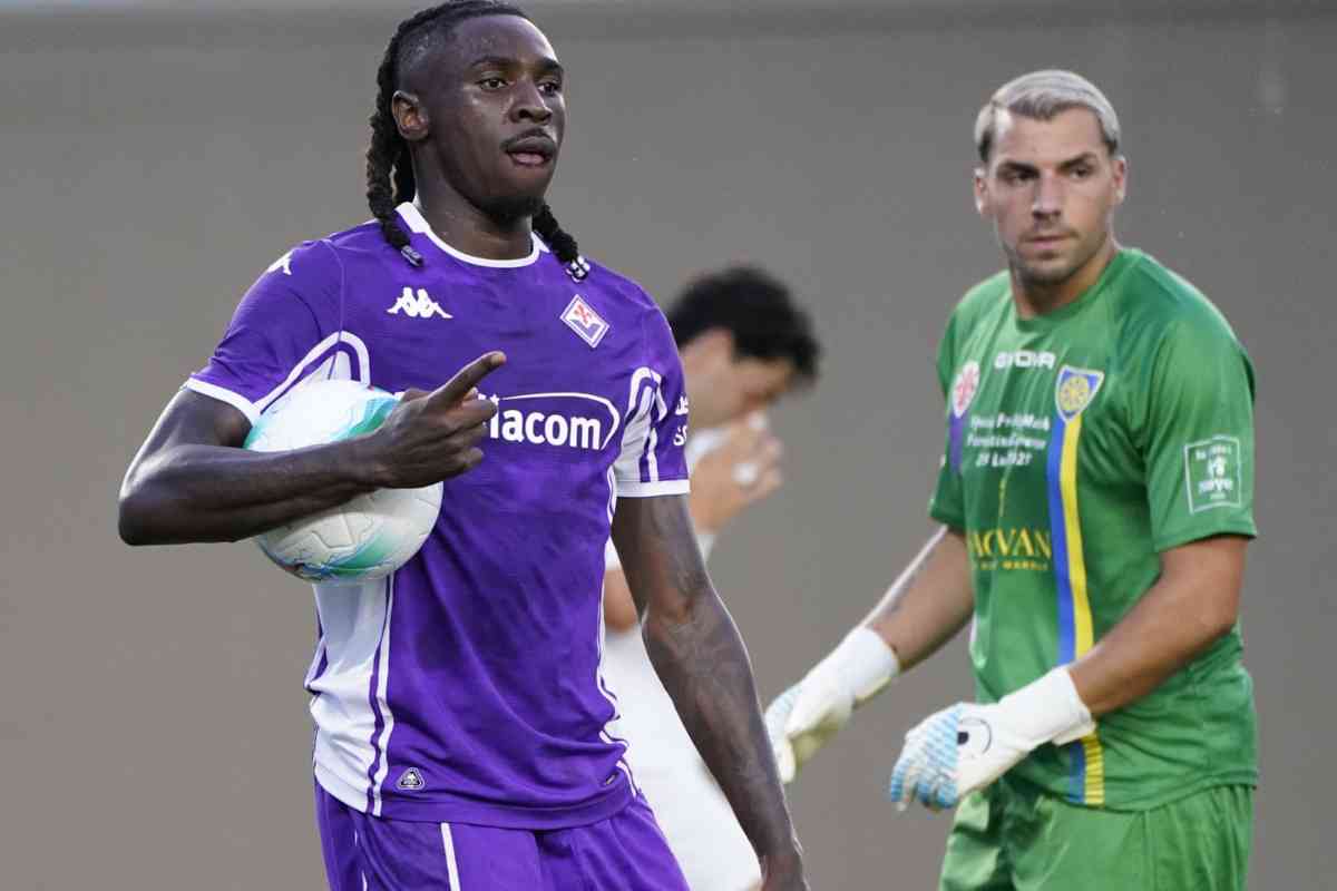 Kean in campo