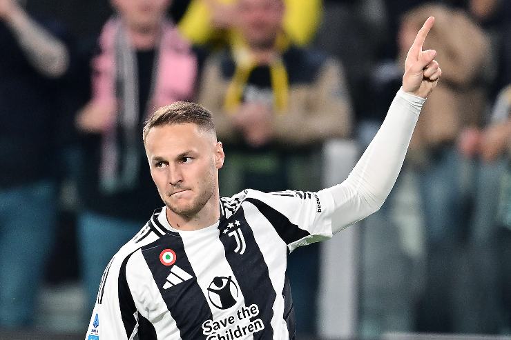 Koopmeiners in maglia Juve