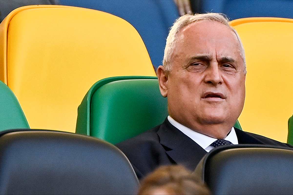 Malore per Lotito: paura per il patron della Lazio Malore per Lotito: paura per il patron della Lazio