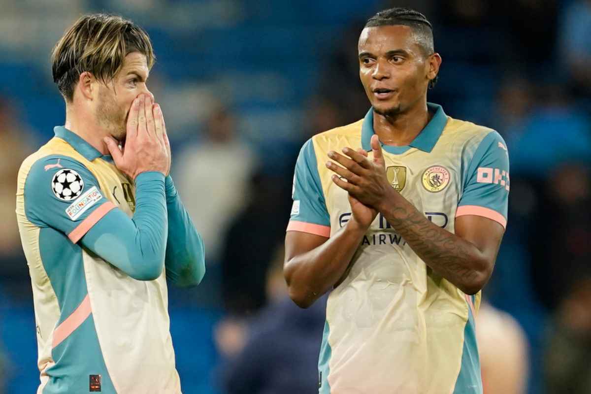 Grealish con il Manchester City