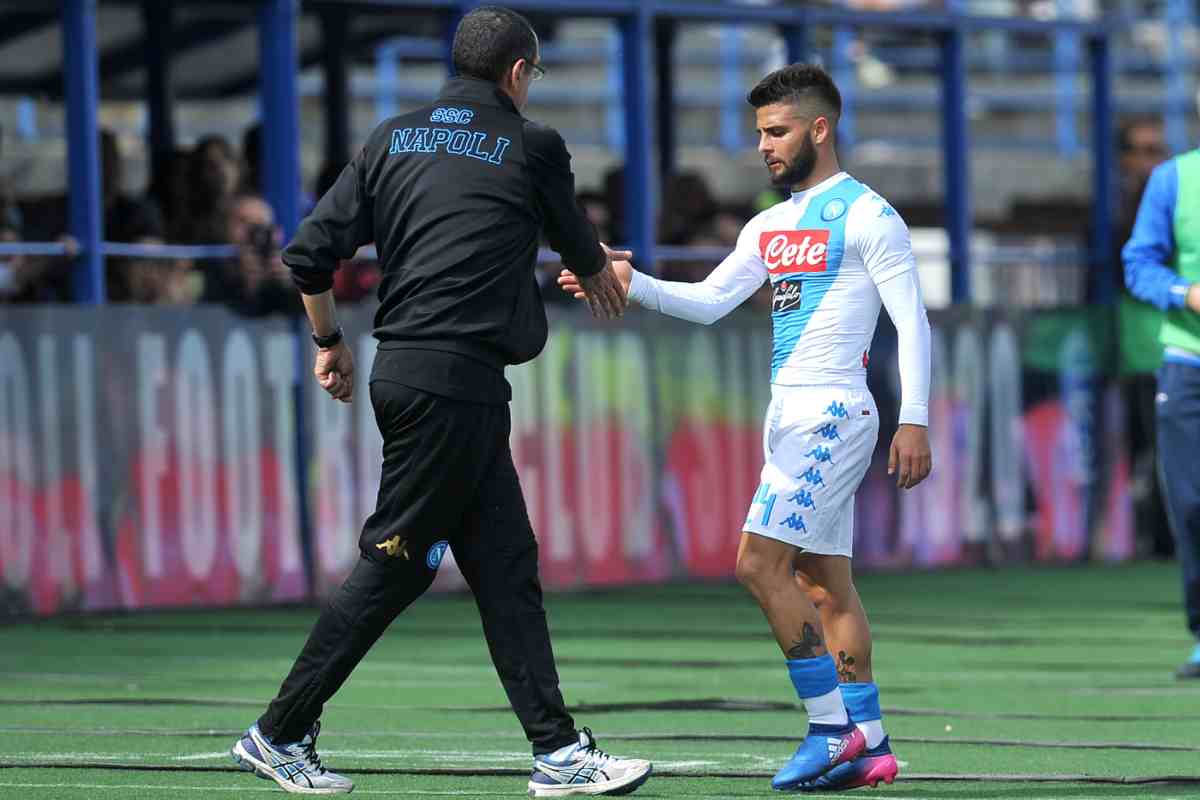 insigne alla lazio sarri fa chiarezza l8217ho cestinata