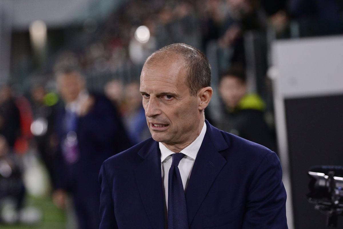 L'allenatore del Milan, Massimiliano Allegri.