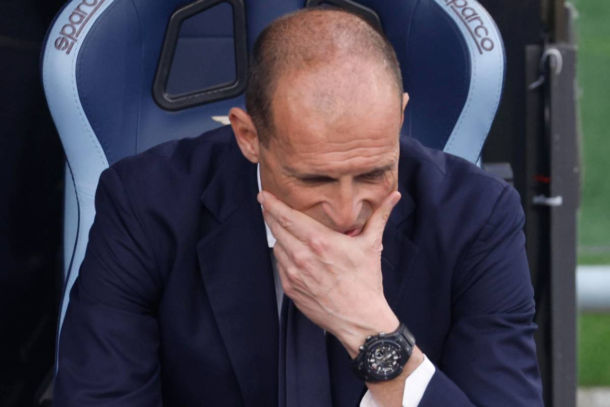Allegri in panchina