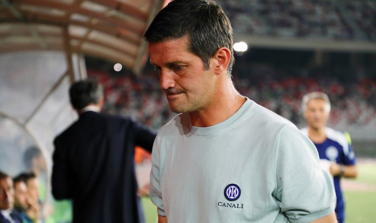 L'allenatore dell'Inter, Cristian Chivu.