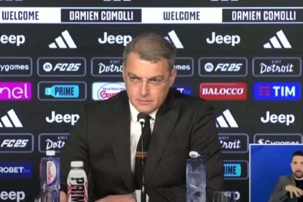 Il direttore generale della Juventus, Damien Comolli.