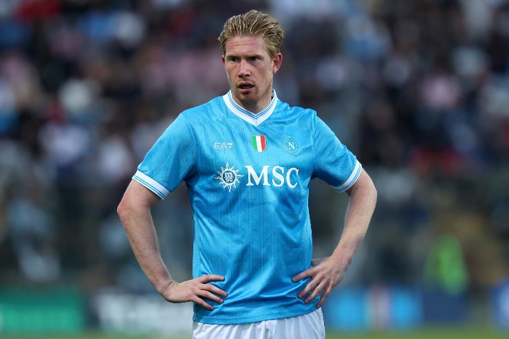 De Bruyne in campo