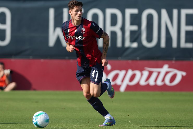 Vitik in campo col Bologna
