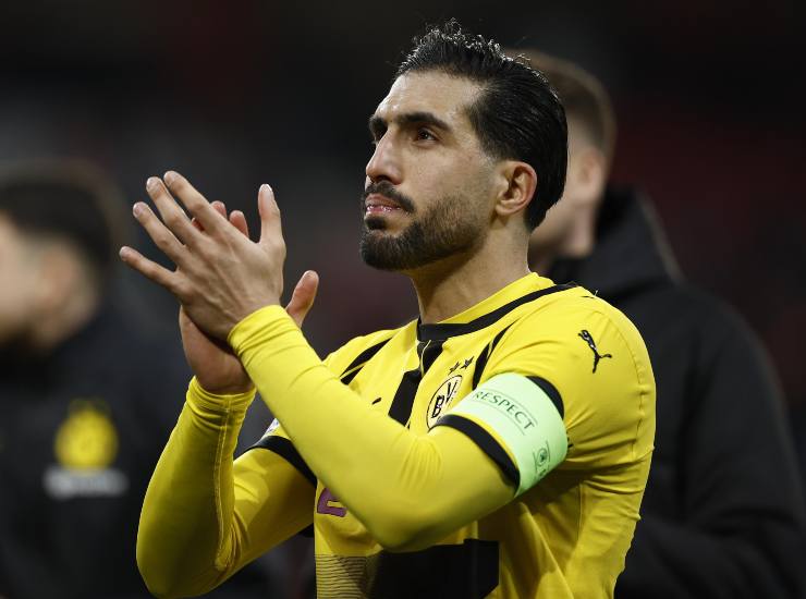Emre Can in primo piano