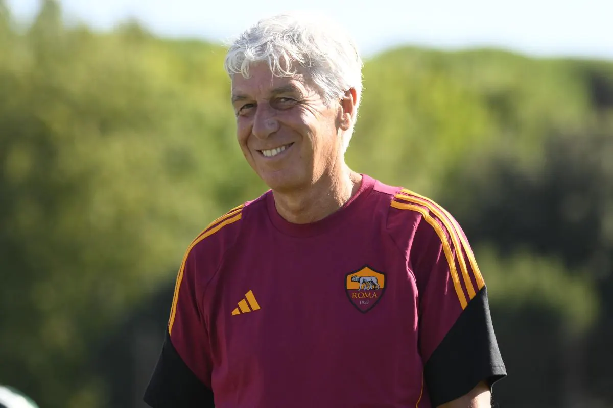 Gasperini sorridente