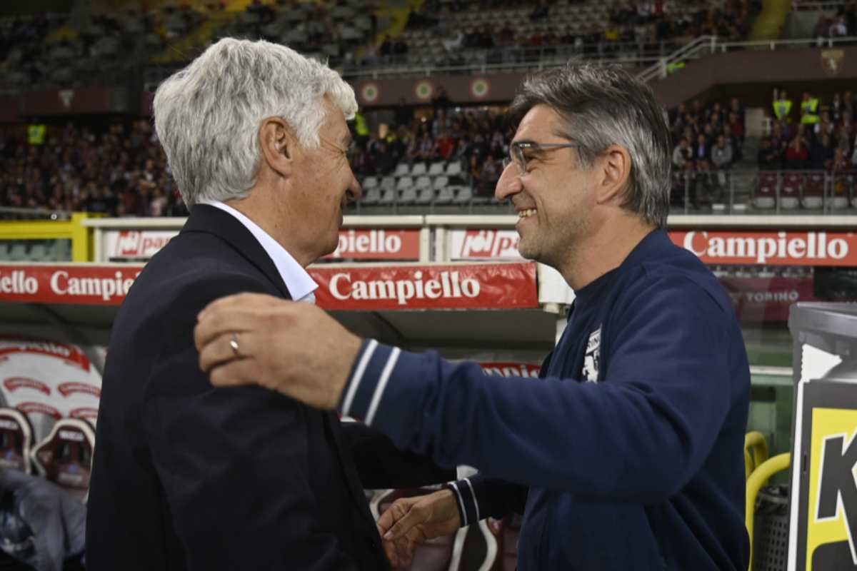 Gasperini e Juric in campo