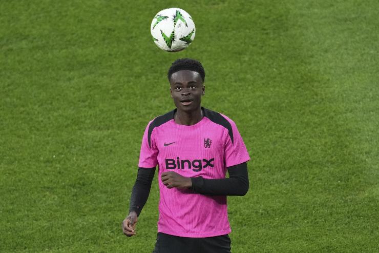 George in allenamento