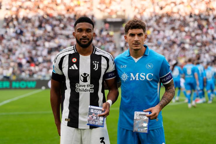 Gleison Bremer e Giovanni Di Lorenzo in campo in Serie A