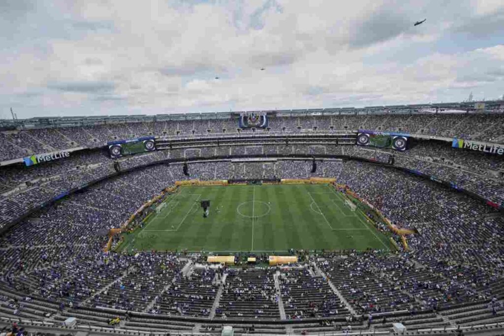 Il MetLife Stadium di New York durante la finale del Mondiale per Club