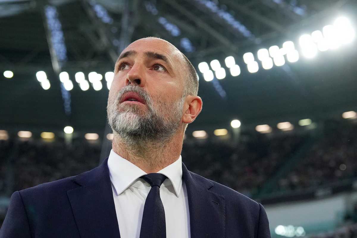 Igor Tudor sulla panchina della Juventus