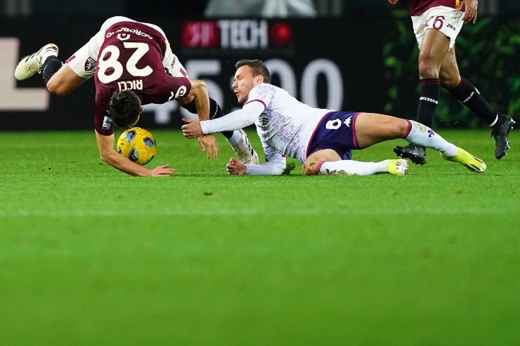 Arthur in campo con la Fiorentina