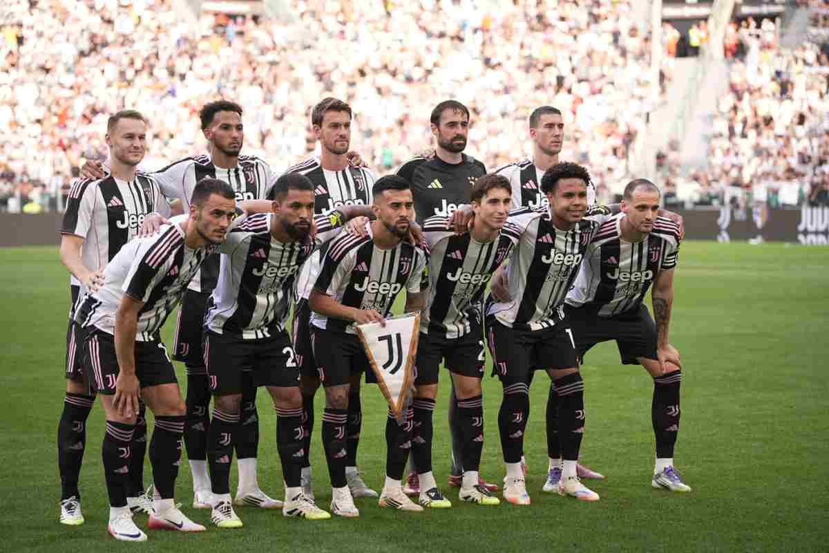 La Juventus prima dell'amichevole contro la Next Gen