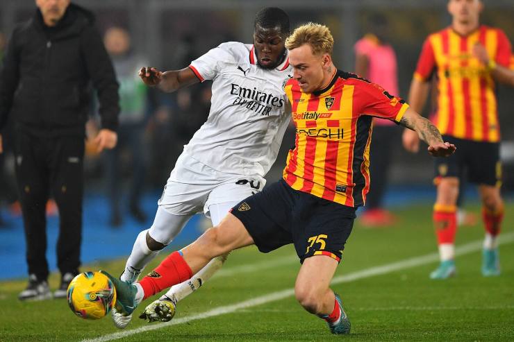 Musah in campo contro il Lecce