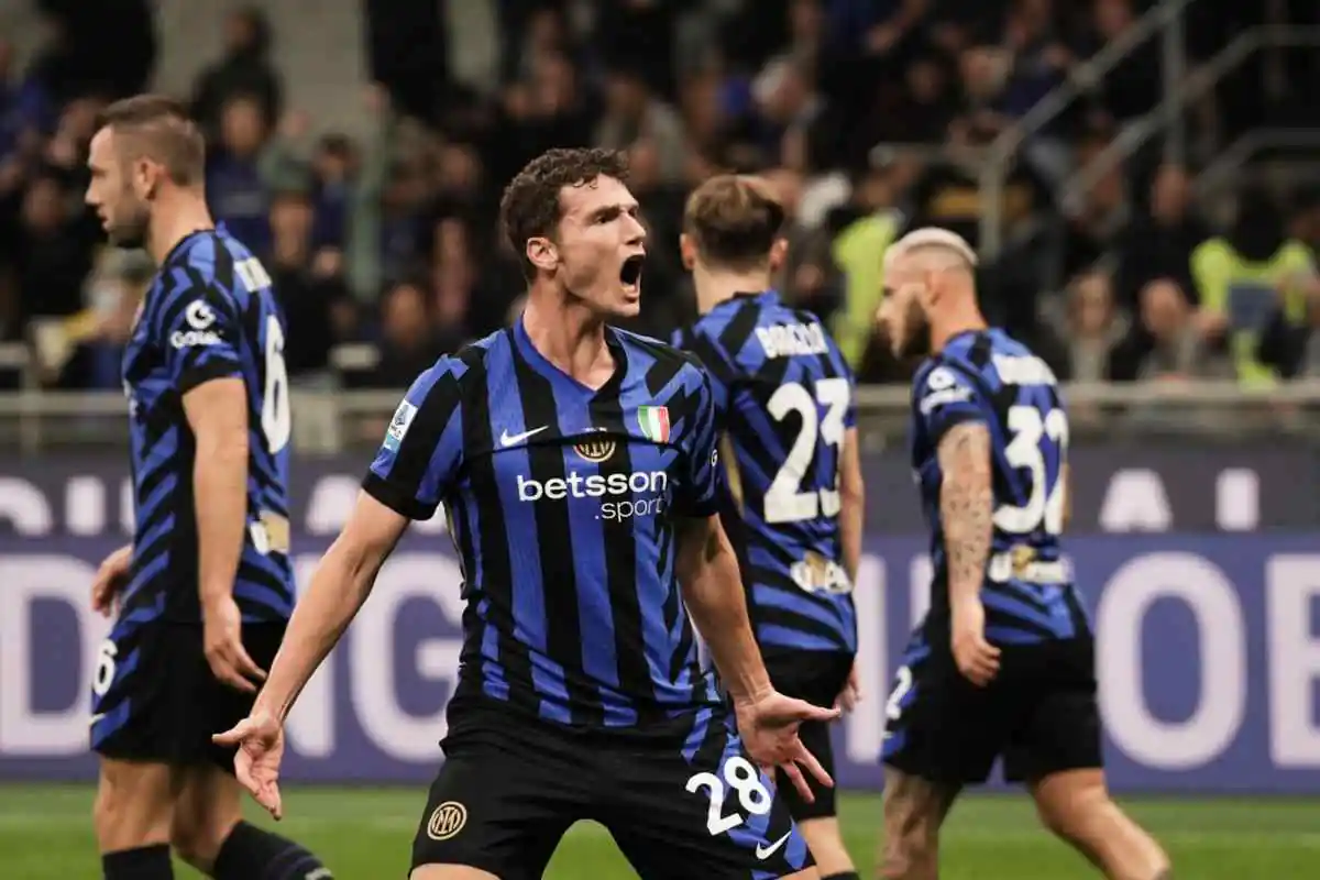 L'Inter in campo in Champions