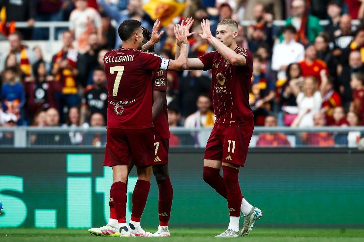 Pellegrini e Dovbyk in campo
