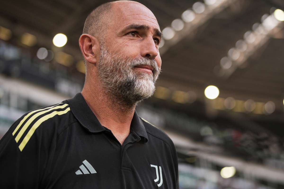 Igor Tudor in panchina con la Juventus