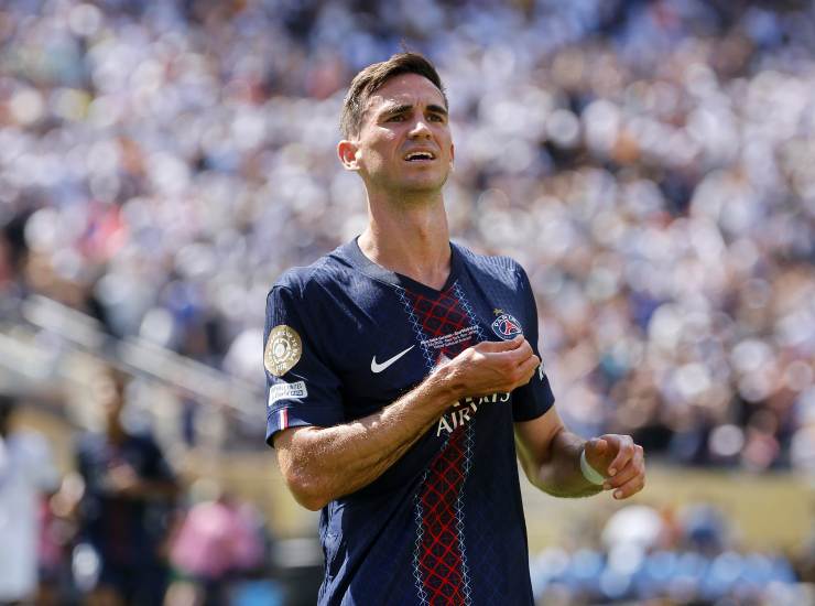 Fabian Ruiz in primo piano