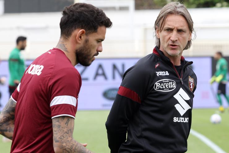Sanabria e Nicola in campo