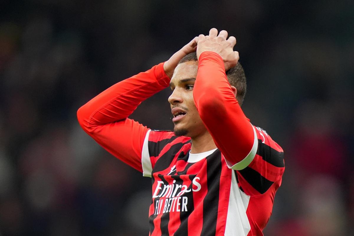 Malick Thiaw con la maglia del Milan.
