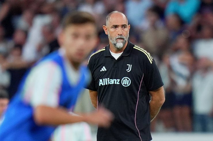 Igor Tudor in panchina per la Juventus