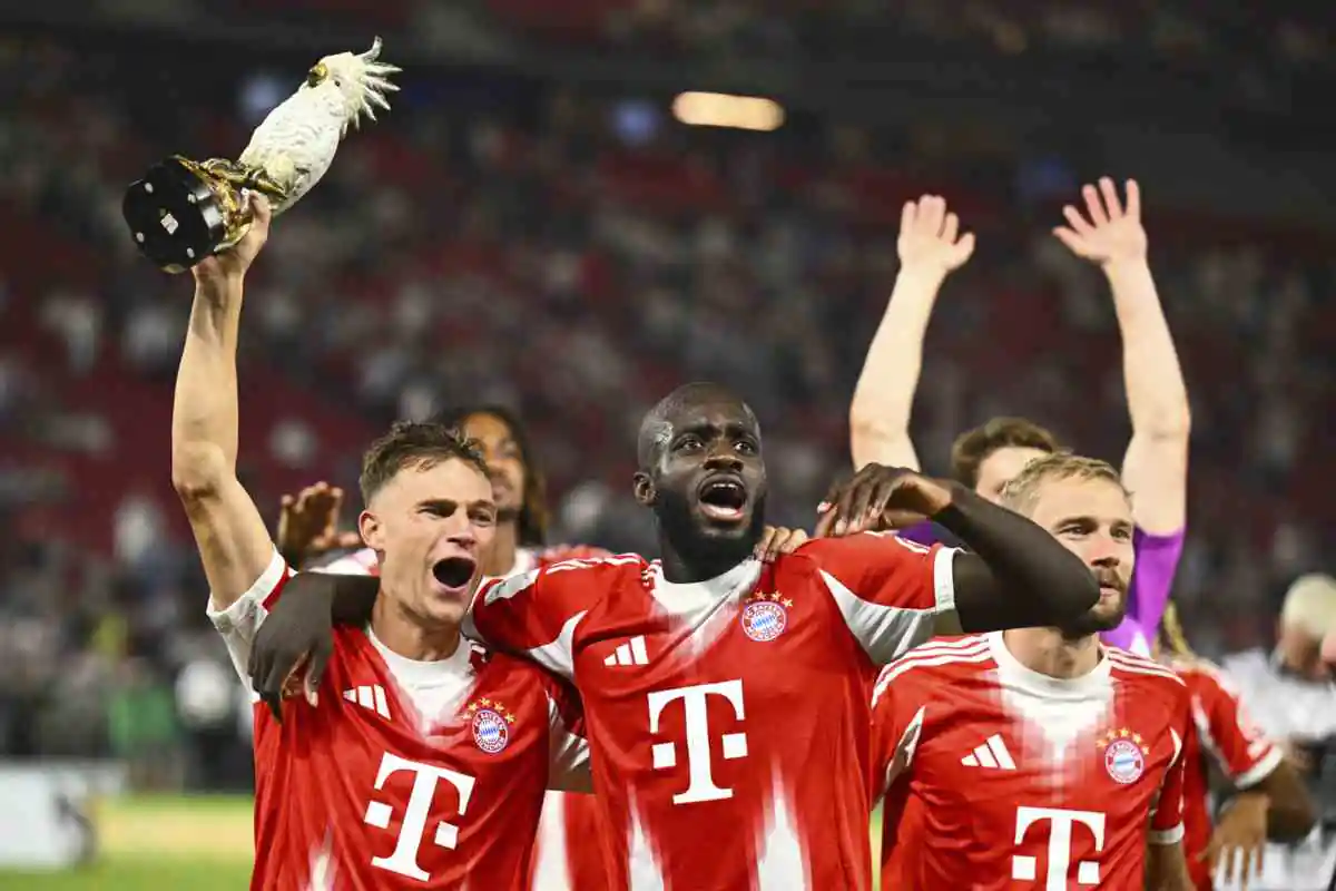 Il Bayern esulta