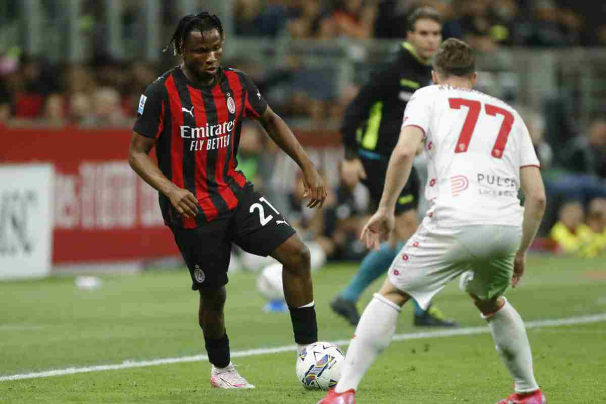 Chukwueze con il Milan
