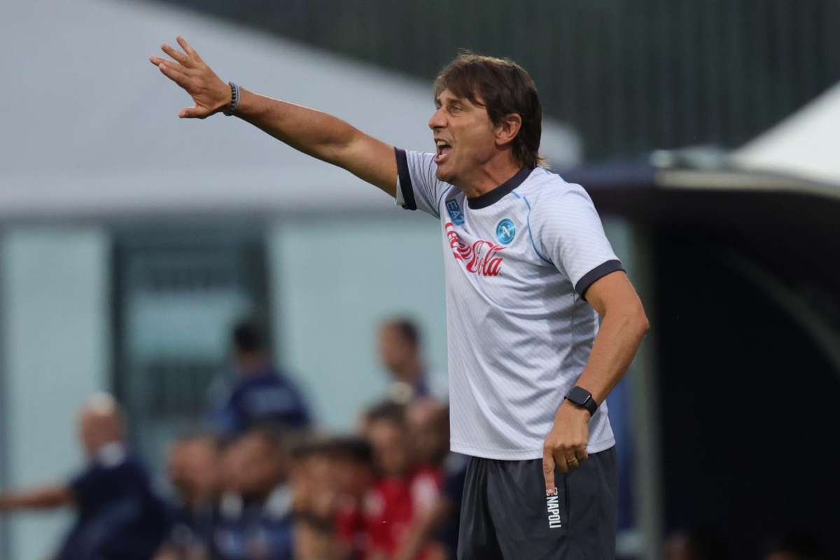 Conte in campo