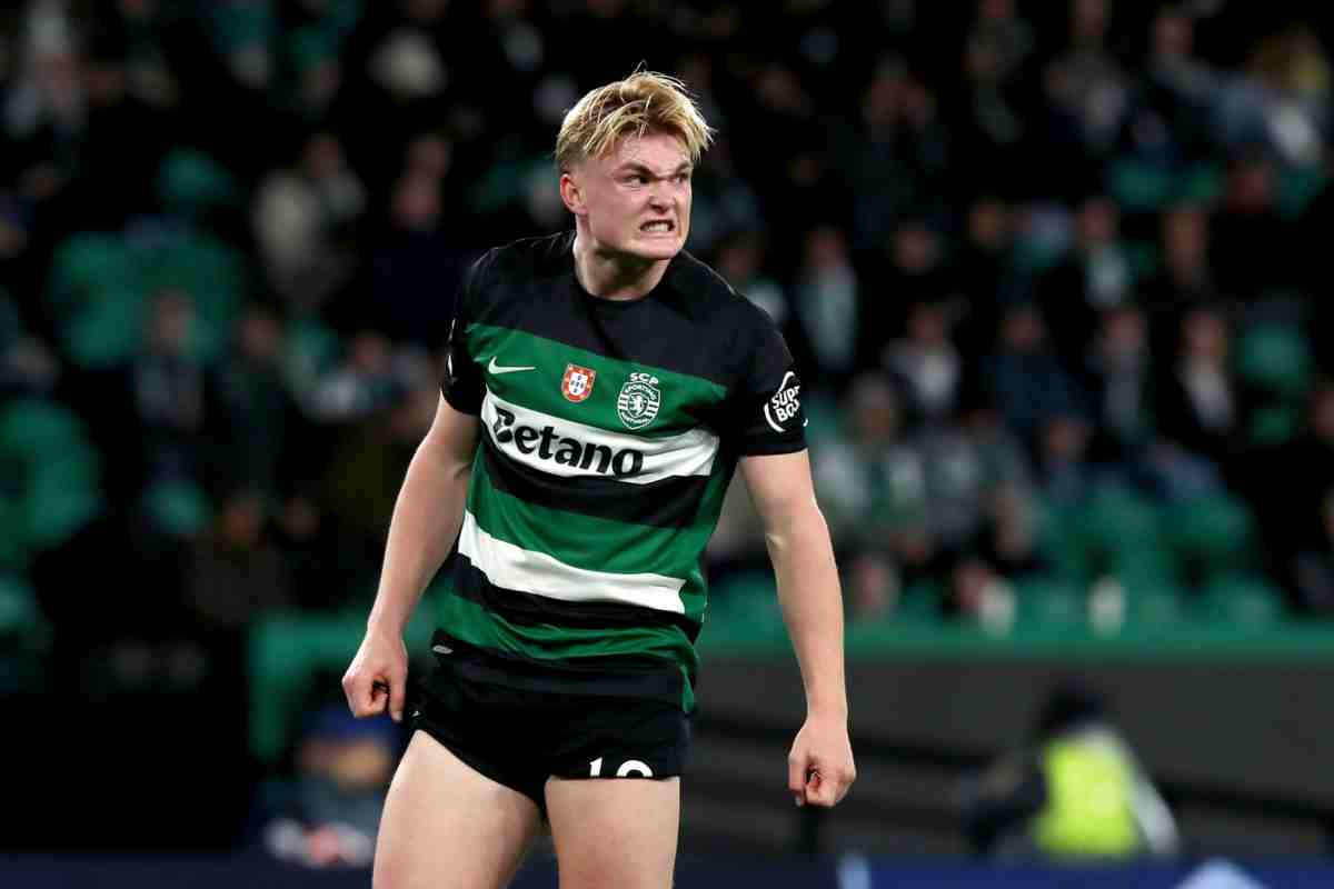 Conrad Harder con lo Sporting