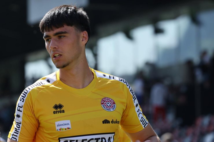 Raphael Kofler durante un match