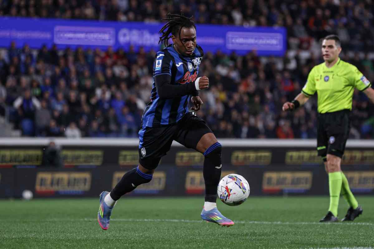 Lookman in azione