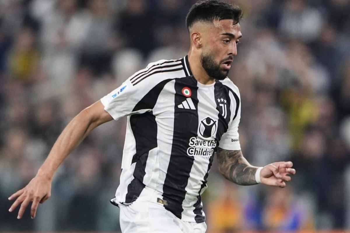 Nico Gonzalez con la Juve
