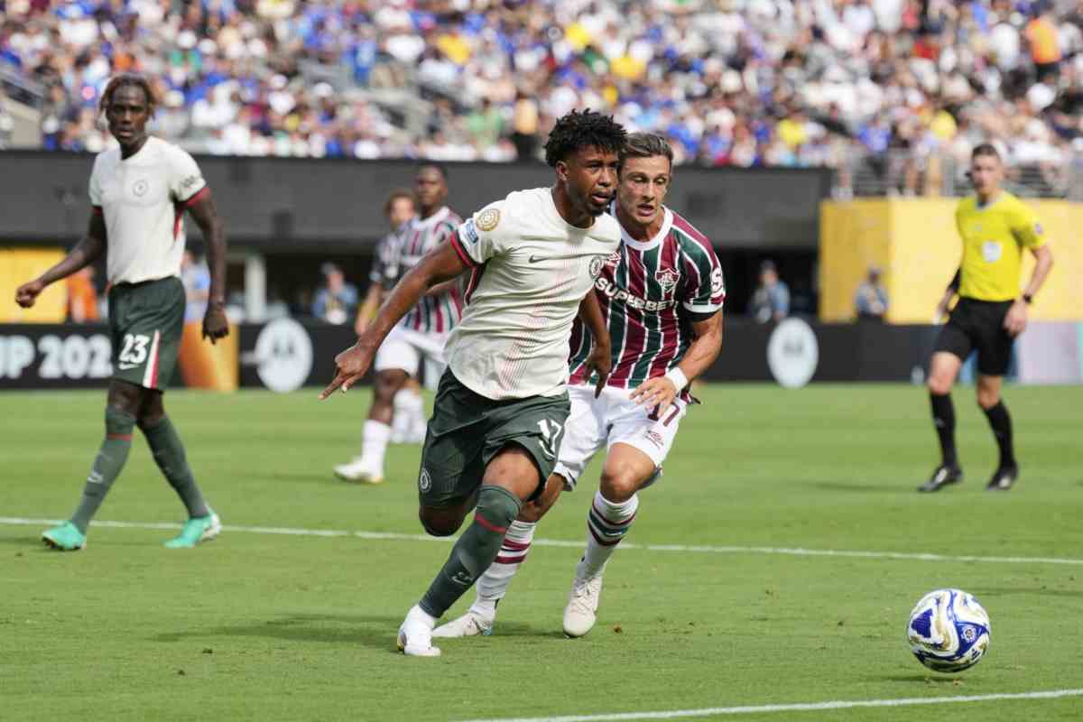 Andrey Santos in campo